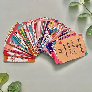 <span class=keywords><strong>Me</strong></span> haces sonreír Linda afirmación positiva Inspirador Motivacional Regalo educativo Incentivo Juego de tarjetas personalizadas con embalaje - Product Image 5