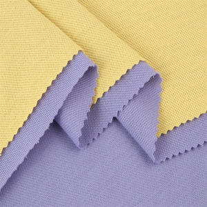 Vente en gros de tissu tricoté en jersey froid en <span class=keywords><strong>nid</strong></span> <span class=keywords><strong>d</strong></span>'<span class=keywords><strong>abeille</strong></span> à séchage rapide 65% polyester 35% coton micro piqué telas textiles - Product Image 2