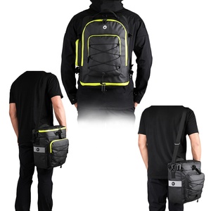 Rhinowalk multifuncional 3 en 1 ciclismo bicicleta Pannier impermeable bicicleta asiento trasero bolsa - Product Image 4