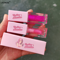 Vente en gros Marque privée Huile pour les lèvres hydratante dodue Vegan Fruit Shimmer Liquid Clear Lip Gloss Glitter Lipgloss Makeup
