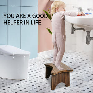 Productos de tendencia 2024, recién llegados, orinal Squatty de madera, taburete de altura ajustable para inodoro para adultos - Product Image 4
