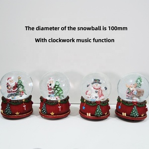 Produits de Noël 2023 à succès, décoration de table, globe à neige de Noël, bonhomme de neige, polo aquatique - Product Image 5