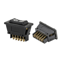 Interruptor Universal de 5 Pines para Elevalunas de Coche con Arnés de Cables