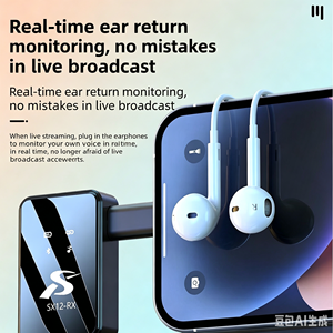 Wireless Omnidirectional <b>Microphone</b> Stand Stick Type C Connector Plastic for Interviews Conferences Smart Phones <b>Studios</b> - Product Image 6