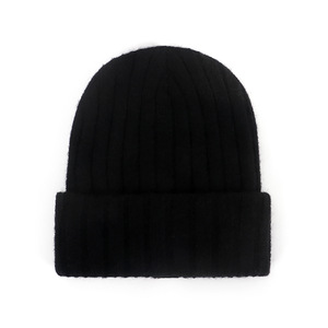 <strong>Women</strong> &amp; Men'<strong>s</strong> Autumn Winter Cotton <strong>Cashmere</strong> Knitted Plush Character Thermal <strong>Beanie</strong> Hats with Ribbed Cuff for Skiing - Product Image 5