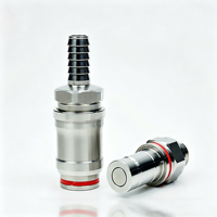Système de refroidissement de centre de données – Raccord rapide industriel diélectrique en acier inoxydable 316L de qualité supérieure pour la désconnexion de liquides de refroidissement