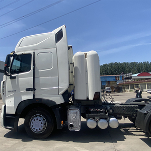 Camions d'occasion Sinotruk HOWO T7H Sitrak Camc 6X4 CNG, <span class=keywords><strong>Tracteur</strong></span> routier à bas prix, 10 pneus, 430 CV, <span class=keywords><strong>pont</strong></span> à suspension pneumatique, Camion CNG à vendre - Product Image 4