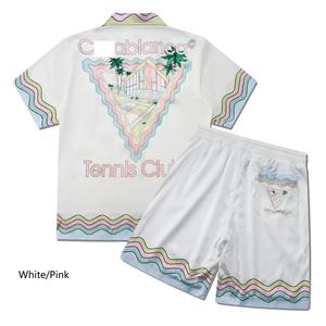 2025 è durato camicie da <span class=keywords><strong>uomo</strong></span> stampate digitali e pantaloncini in Rayon di seta di alta qualità camicie stampate a maniche corte Vintage per gli uomini - Product Image 5