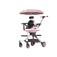 Nouveau Haute Qualité Pliable Double Landau Bébé Poussette Voyage Chariot Bébé Push Carwagon poussette