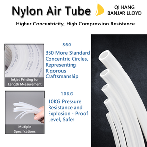 Factory Direct ISO Standard <b>Flexible</b> PA Tube Nylon <b>Tubing</b> Private Brand Pipe for Vehicles -40~100 Temperature 0-2.0Mpa - Product Image 5