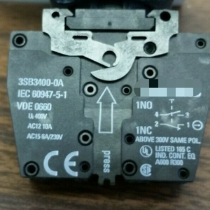 3SB3400-0A Lamba Tutucu Sarı Butonlu - <span class=keywords><strong>3</strong></span>'lü Paket - Product Image 1