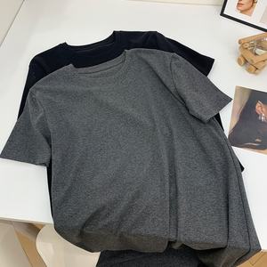 Benutzer definierte Damen Sommer Kurzarm T-Shirt Kleider Atmungsaktive Casual Plain Damen Long <span class=keywords><strong>Shirts</strong></span> für Logo-Druck - Product Image 2