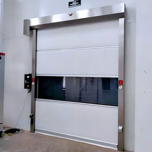 Trọng lượng nhẹ <span class=keywords><strong>PVC</strong></span> con lăn màn trập cửa nhanh chóng cài đặt cho nhà máy nhà Để Xe Hội thảo con lăn màn trập cửa - Product Image 6