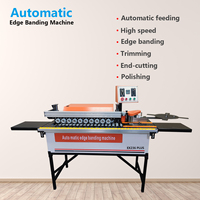 Machine de chantournage automatique mini EX236 110V/220V en option, équipement intégré de scellement, de découpe et de polissage des bords