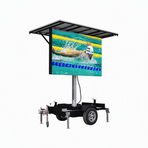 Écran LED mobile pour remorque P4 2240*1280mm, publicité commerciale sur véhicule, panneau vidéo extérieur, affichage 4mm, panneau d'affichage - Product Image 1