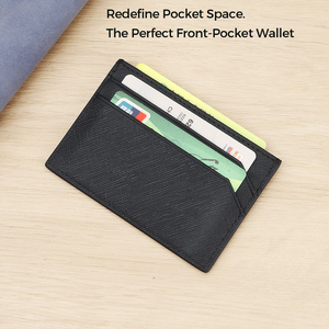 Cadeau de créateur de trading personnalisé permis de conduire à crédit mince saffinao <span class=keywords><strong>porte</strong></span>-cartes en cuir véritable portefeuilles luxe - Product Image 4