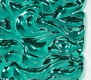 Pièce modèle Sculpture carrée ondulation de l'eau abstraite décorative Salon de beauté Villa Couloir Entrée - Product Image 3