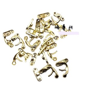 Hook Clasp Gold Bronze Left Right 29mm 33mm For <b>Gift</b> <b>Box</b> Wine <b>Box</b> Craft Use - Product Image 3