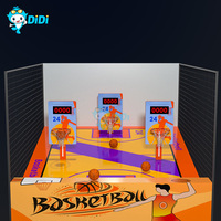 Terrain de jeu intérieur interactif jeu d'arcade de basket-ball parc sportif notation électronique notation d'arcade de basket-ball électronique