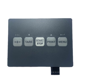 Tùy chỉnh vật nuôi <span class=keywords><strong>5</strong></span>-phím polydome Emboss màng chuyển đổi được sử dụng trong Cân điện tử - Product Image 1