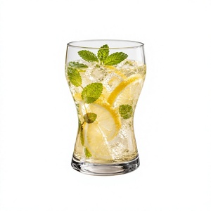 Verre à bière artisanal en borosilicate transparent de 620 ml, sans plomb, pour pintes et pilsner, verrerie de bar réutilisable, en gros - Product Image 2