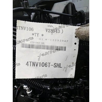 Ensemble complet de moteur Diesel 4TNV106 pour Kit de révision Diesel Yanmar