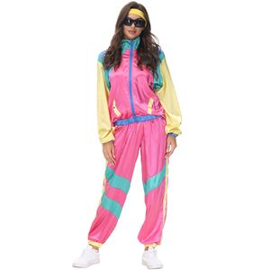 Disfraces de Pareja Retro de los 70, Estilo Hip-hop, Hippie, Rock, Ópera, para Halloween, Actuaciones Escénicas, Baile, Impresión Digital, Unisex, 100% Poliéster - Product Image 6