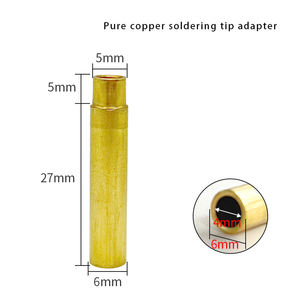 Juego de herramientas de pirograbado de calabaza de 28 piezas Boquillas de grabado de <span class=keywords><strong>cuero</strong></span> hechas a mano Soldadores portátiles de mano con boquillas - Product Image 5