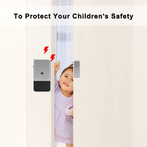 Sistema de alarma antirrobo de aspecto agradable barato, seguridad personal para el hogar con sensor magnético, alarma de ventana de vibración abierta para puerta - Product Image 6