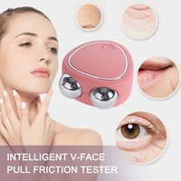 Outil de sculpture du visage en acier inoxydable à micro-courant, alimenté par USB, mini appareil électrique portable pour le lifting du visage, anti-âge pour le cou, réutilisable