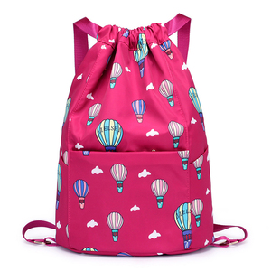 Scuola personalizzata disegnare stringhe <span class=keywords><strong>zaino</strong></span> in poliestere <span class=keywords><strong>di</strong></span> alta qualità con Oxford Design <span class=keywords><strong>di</strong></span> moda materiale e Logo opzione - Product Image 6