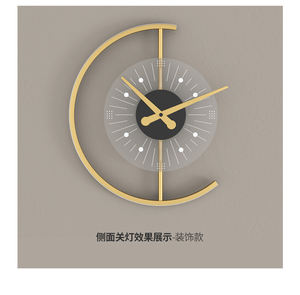 Lámpara <span class=keywords><strong>de</strong></span> <span class=keywords><strong>pared</strong></span> LED moderna nórdica, cuerpo <span class=keywords><strong>de</strong></span> hierro decorativo con <span class=keywords><strong>mesita</strong></span> <span class=keywords><strong>de</strong></span> <span class=keywords><strong>noche</strong></span> luminosa para el hogar, dormitorio <span class=keywords><strong>de</strong></span> Hotel para uso en sala <span class=keywords><strong>de</strong></span> estar interior - Product Image 3