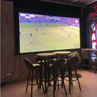 Écran LED d'intérieur à haute fréquence de rafraîchissement et à contraste élevé, mur vidéo LED pour bars, discothèques, pubs, divertissements et publicité