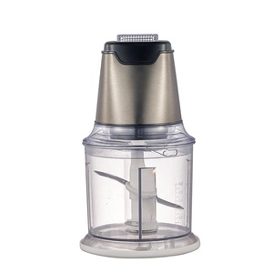 خلاط طعام كهربائي صغير متعدد الوظائف مع وعاء زجاجي سعة 1.2 لتر وشفرات من الفولاذ المقاوم للصدأ للاستخدام المنزلي - Product Image 2