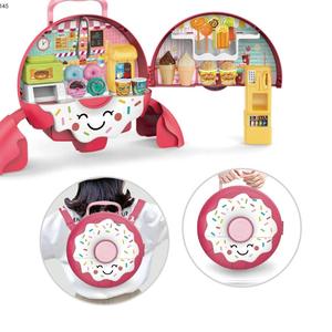 Diy Donuts <strong>Sweet</strong> <strong>Shop</strong> Carry Backpack <strong>Toy</strong> Pretend Play <strong>Sweet</strong> Food Dessert Kitchen Donut Backpack <strong>Toys</strong> - Product Image 3