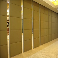 Panneau de porte insonorisé pliable, cloison mobile, paroi amovible pour hôtel, salle de banquet, restaurant, bureau, multifonction