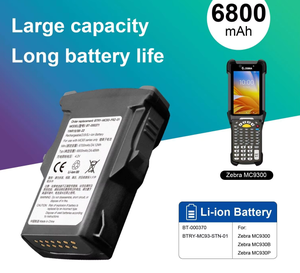 Batería OEM certificada de 6800mAh MC9300 MC930B MC930P de iones de litio para reemplazo de escáner de código de barras Zebra - Product Image 6