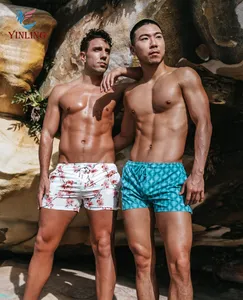 YL designer swimming shorts mens swimming trunks wholesale 5 inches swim trunks men