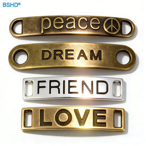 Etichette Personalizzate in Metallo Dorato con Incisione 3D per <span class=keywords><strong>Abbigliamento</strong></span>/Cucito, Clip per Borse, Etichette per Portafogli da Uomo - Product Image 1