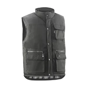 Gilet - 860GY S Westport - Colore: Grigio - Gilet da lavoro imbottito per protezione dal freddo. #   Più lungo nella parte posteriore - Product Image 1