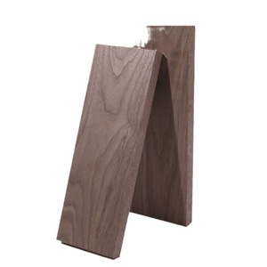 Tablas de madera de nogal negro rectangulares, tablones de madera maciza para mesas, peldaños de escalera, diseño minimalista - Product Image 1