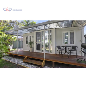<span class=keywords><strong>Casa</strong></span> Contenedor Expandible Prefabricada de 20 pies y 40 pies, Moderna <span class=keywords><strong>Casa</strong></span> Prefabricada Pequeña, Casas Contenedor Expandibles Portátiles de Lujo - Product Image 3
