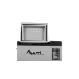 <span class=keywords><strong>Alpicool</strong></span> <span class=keywords><strong>C20</strong></span> Refroidisseur à zone unique Mini capacité 12V Double usage Congélateur Réfrigérateur à compresseur électrique Réfrigérateur portable pour camping et voiture - Product Image 1