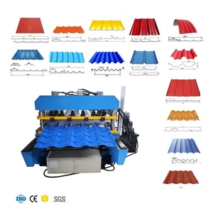 Hener 유약 타일 금속 시트 지붕 패널 타일 만들기 기계 지붕 시트 롤 성형 기계 품질 보증 - Product Image 1
