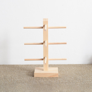 3-8 Pairs Classic Wooden l Sunglasses Display Stands for Retail Store Exhibition Collection Storage <b>Shelves</b> Units - Product Image 1