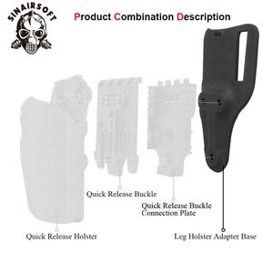 Tactical Low-Ride Universal Belt Loop Belt <b>Holster</b> Drop Adapter Paddle <b>Holster</b> Accessory - Product Image 3