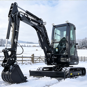 Mini Excavadora <span class=keywords><strong>de</strong></span> 1-3 Toneladas que Ahorra Espacio para Renovación y Remodelación Urbana en Europa - Product Image 4