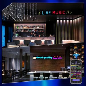 Letrero LED Programable P10 5834x834 con Bluetooth y Aplicación, Pantalla Publicitaria para Interiores, Negocios, Bares y Restaurantes - Product Image 4