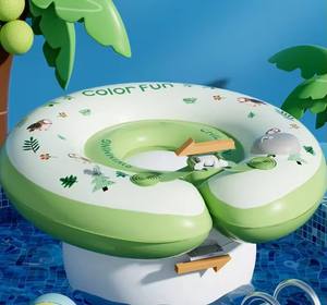 Anillo de natación JIURAN grueso para niños, flotador de cuello de natación para collares de ducha, anillo de cuello flotante de natación para bebés - Product Image 5