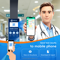 Quiosco de Salud de Alta Precisión con Exportación de Datos, Ideal para Centros de Exámenes Físicos